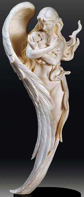 Gaylord Ho - Devotion Parian Sculpture